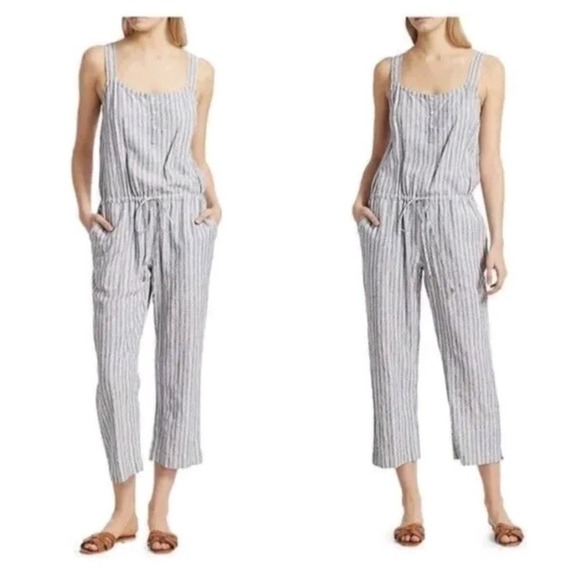 Rails Brooklyn Caldas Stripe Jumpsuit Size XS - Picture 8 of 8